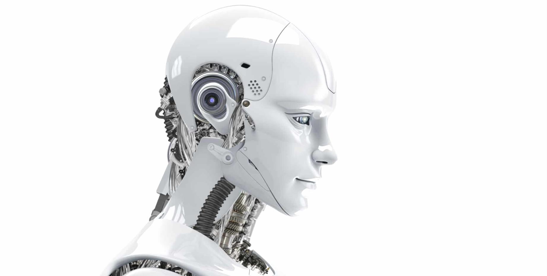 Studenti collaborano su progetti di intelligenza artificiale in aula moderna